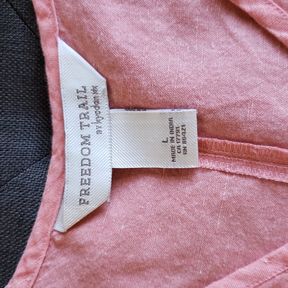 Kyodan Linen Dress Freedom Trail L - Picture 5 of 6